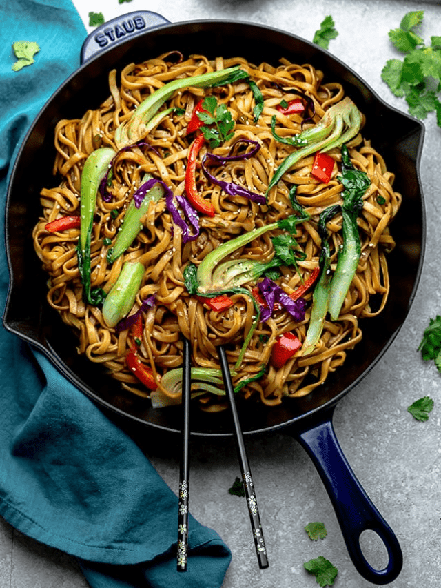 Vegetable Lo Mein - Life Made Sweeter
