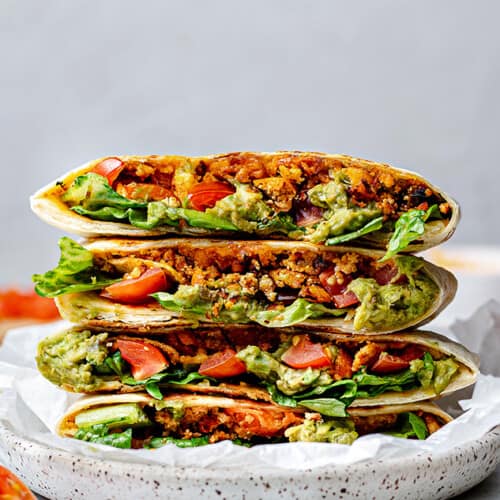 Vegetarian Crunchwrap Life Made Sweeter