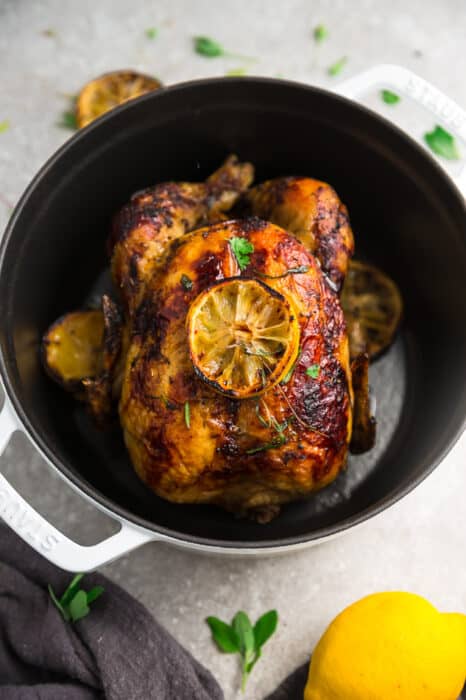 Easy Whole Roasted Chicken Recipe | Life Made Sweeter