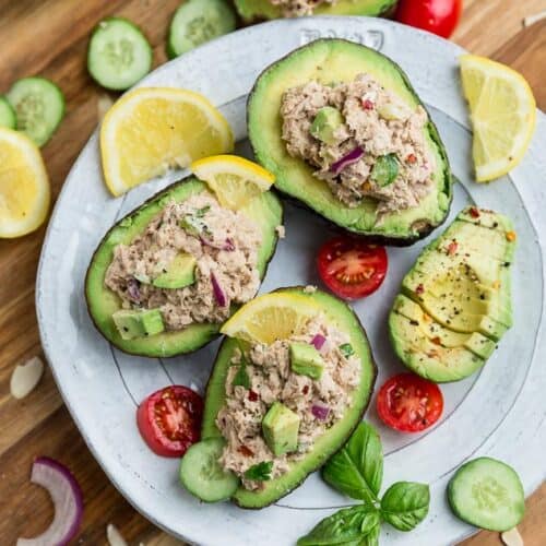 Avocado Tuna Salad Keto / Low Carb / Paleo / Whole30