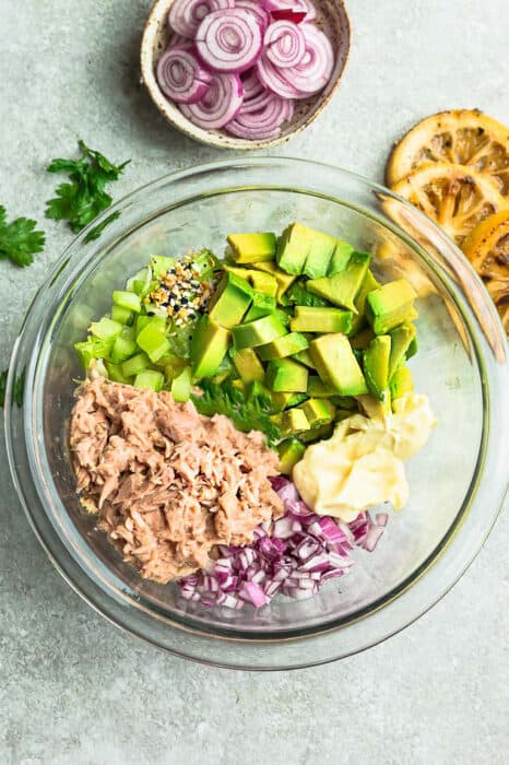 Avocado Tuna Salad - Keto / Low Carb / Paleo / Whole30