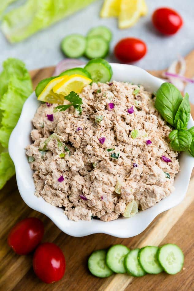 Tuna Salad - Keto | Low Carb | Whole30 | Paleo - BEST Low Carb Recipe