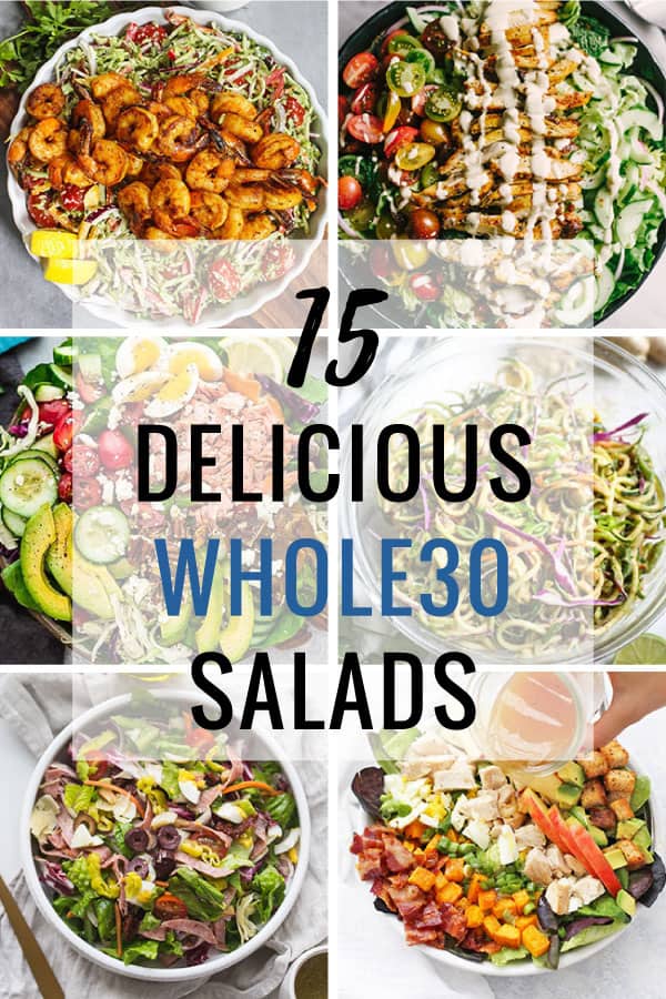 COBB SALAD, paleo, whole30, meal prep