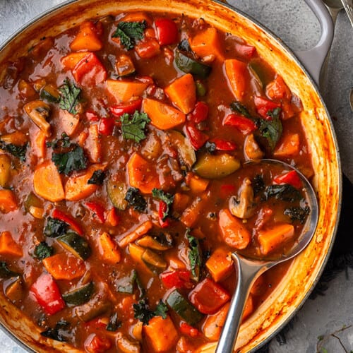 The Best Vegetable Stew Recipe Easy and Healthy OnePot Dinner Idea
