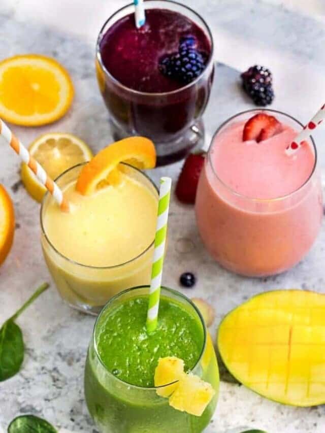 Healthy Homemade Smoothies – 5 Ways