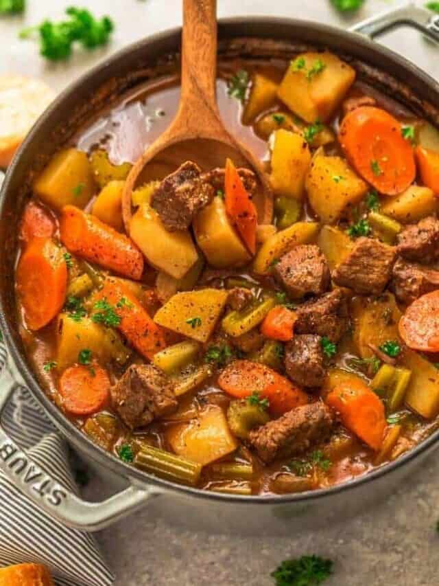 Classic Homemade Beef Stew