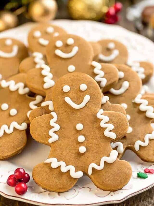 Keto Gingerbread Cookies