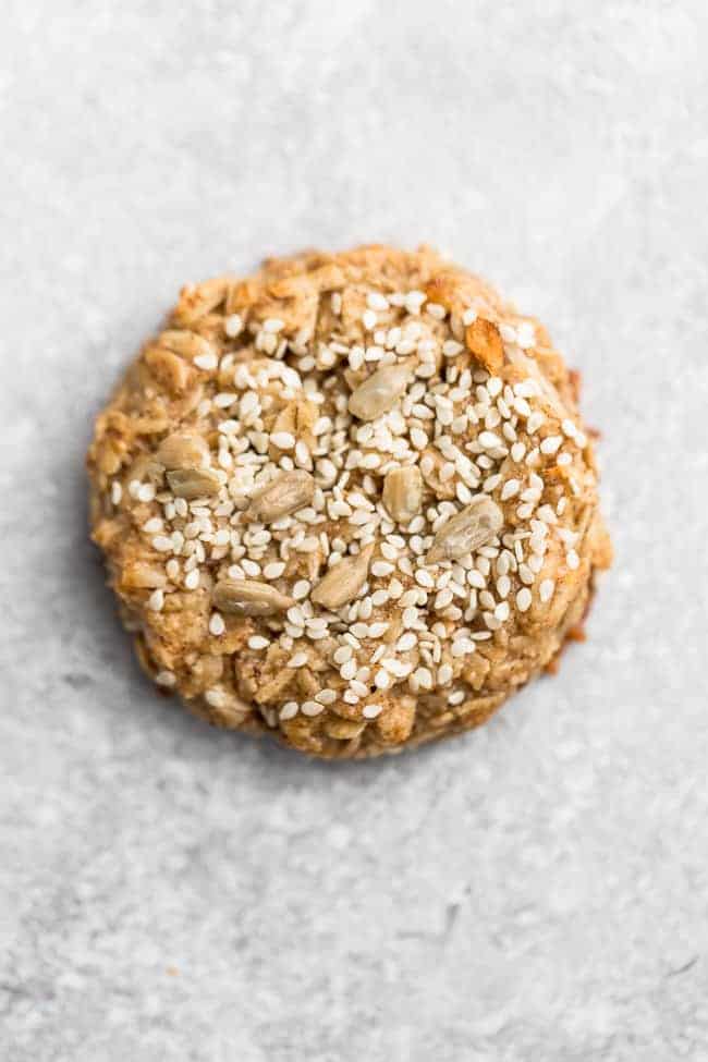 Tahini cookies with sesame seeds make the perfect eggless dessert.