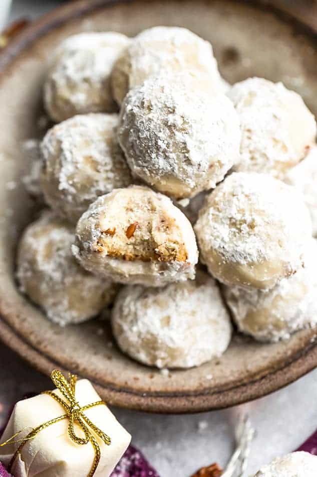 mexican wedding cookies as easy eggless desserts