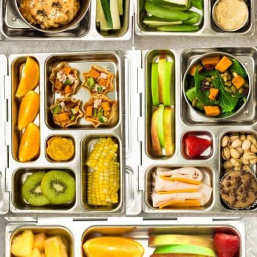 OmieBox Hot & Cold Bento Lunch Box. A smart bento style kids lunch box for  he…  Healthy breakfast recipes easy, Healthy eating recipes, Healthy  recipes on a budget