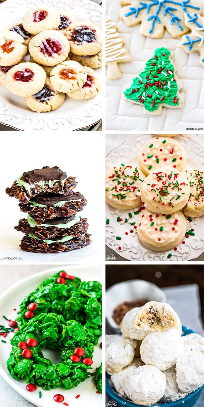 50 must have cookies for the holiday cookie platter at your home. Make up these cookies and wow your family and friends with sweetness overload. Or grab some platters and hand out to loved ones and neighbors as a happy holidays gift.