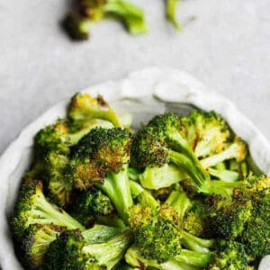 Pinterest image for how to cook frozen broccoli.