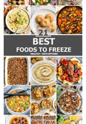 21 best foods to freeze featured image