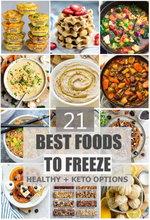 Best Foods to Freeze - Life Made Sweeter